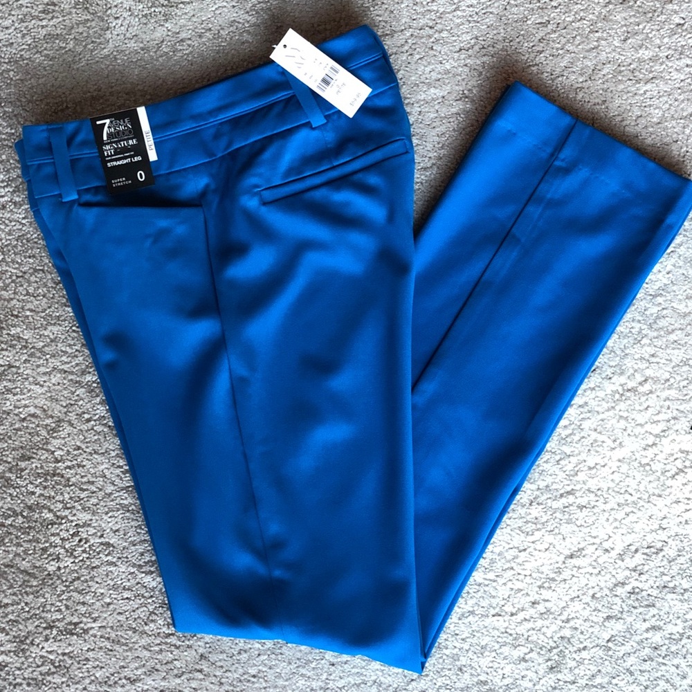 NY & Co-  7th Ave Petite Straight Leg pants size 0